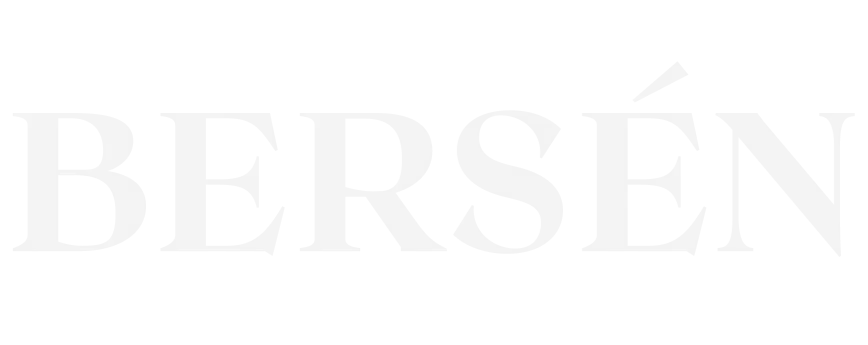 Bersén Stockholm’s elegant and minimalist logo.